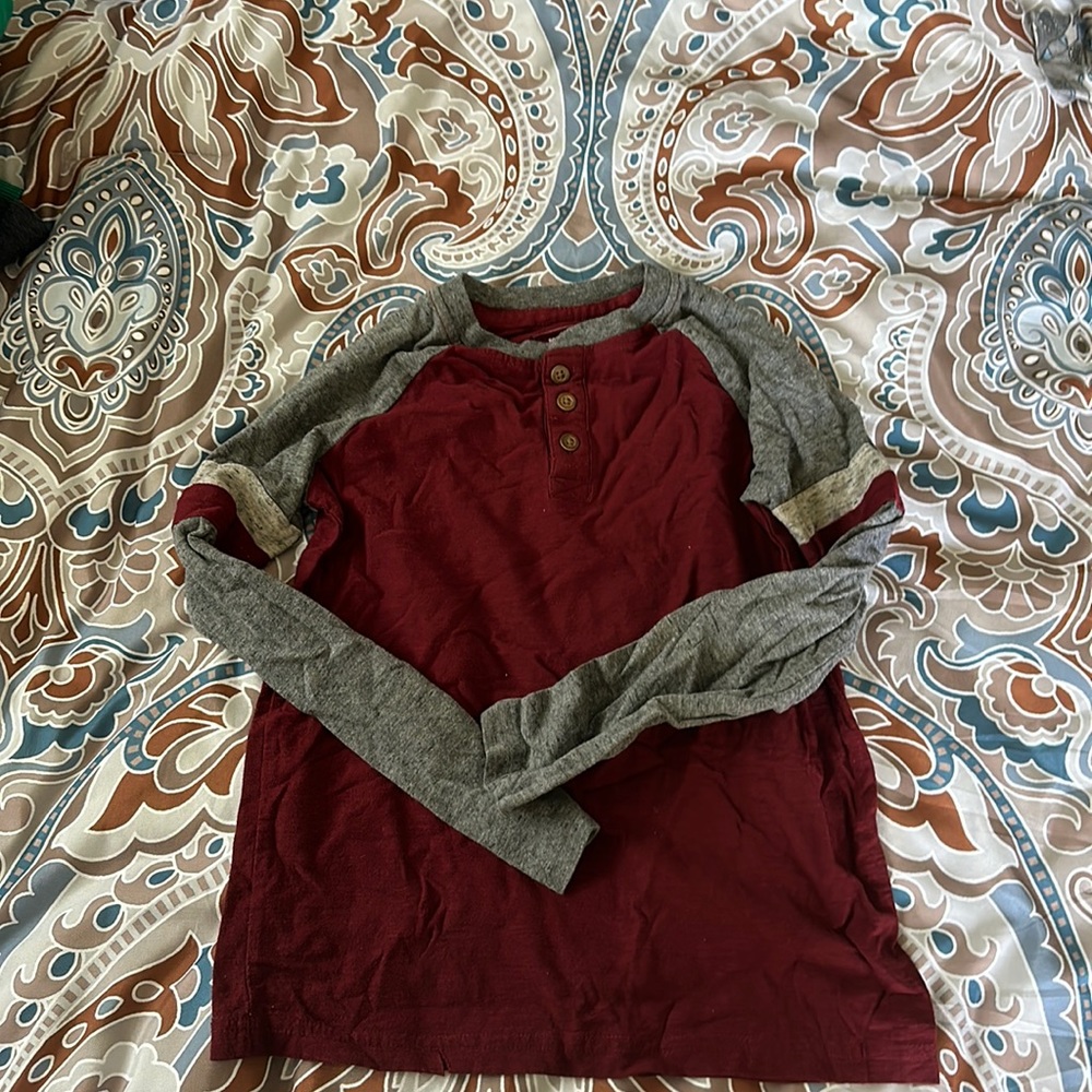 Sonoma size 7 boys Henley